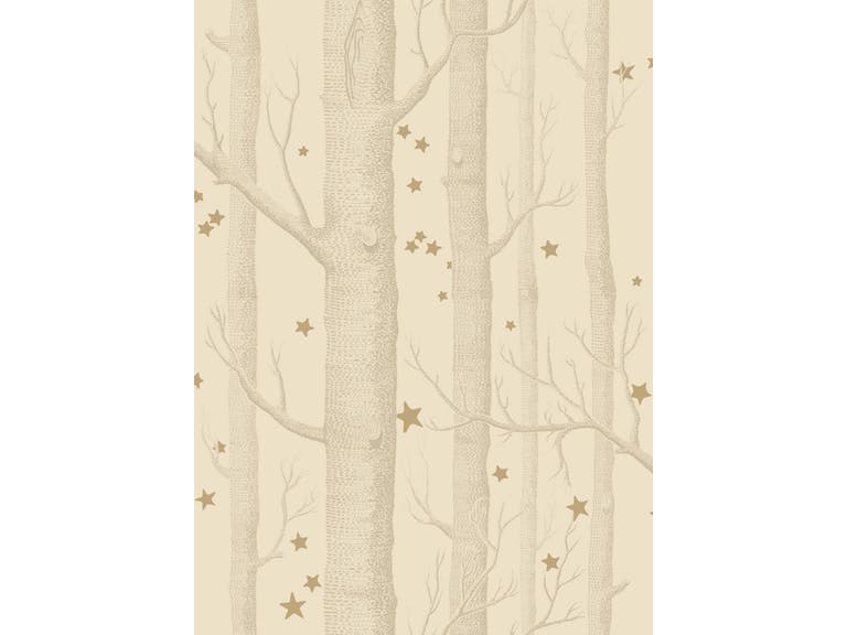 Cole & Son WP: Whimsical Woods & Stars 103/11049.CS.0 Buff & Gold