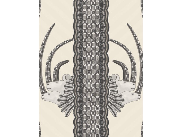 Cole & Son WP: Ardmore Jabu 109/3014.CS.0 Black & White