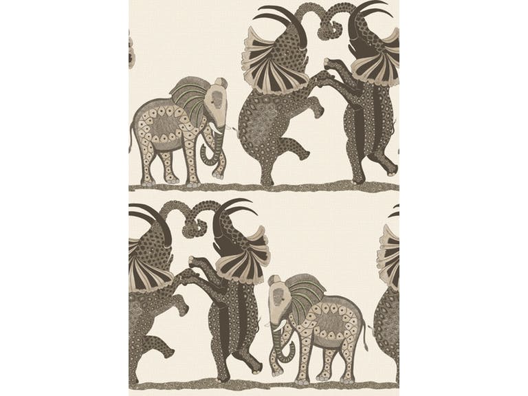 Cole & Son WP: Ardmore Safari Dance 109/8036.CS.0 Neutral & Charcoal