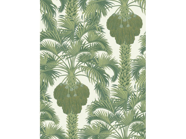 Cole & Son WP: Martyn Lawrence Bullard Hollywood Palm 113/1004.CS.0 Leaf Green