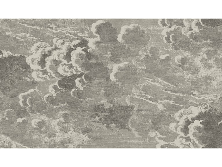 Cole & Son WP: Fornasetti Nuvolette 114/2004.CS.0 Gilver & Charcoal