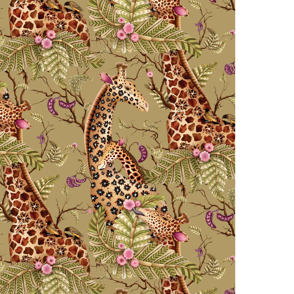 COLE & SON ROYAL GIRAFFE SAFARI