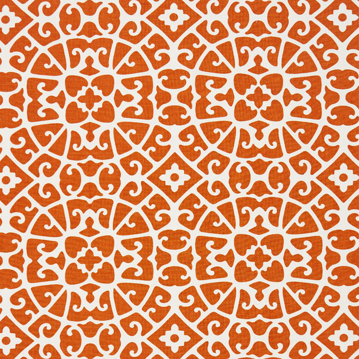 Scalamandre: Anshun Lattice SC 0004 16559 Persimmon