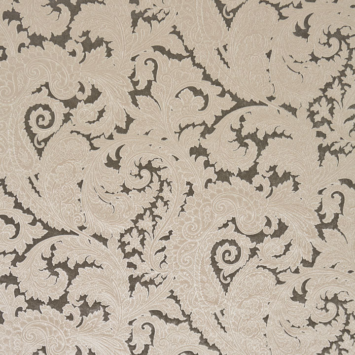 Scalamandre: Palermo Velvet Paisley SC 0004 16565 Pewter