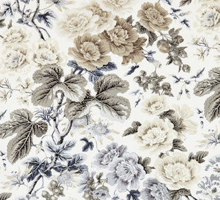 Scalamandre: Highgrove Linen Print SC 0001 16595 Winter Sky