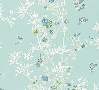 Scalamandre: Jardin de Chine SC 0003 16608 Ciel