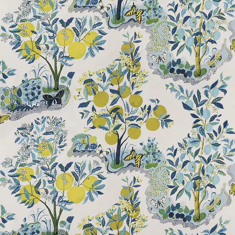 Josef Frank for Schumacher: Citrus Garden 175761 Pool