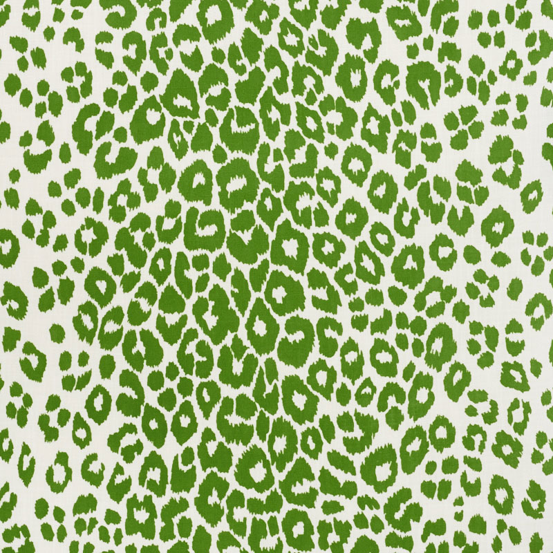 Schumacher: Iconic Leopard Indoor/Outdoor 177322 Green