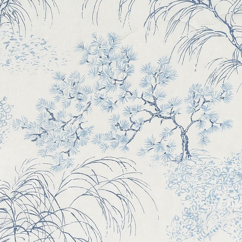 Schumacher: Mori Sheer 178360 Porcelain