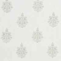 Schumacher: Asara Flower Sheer 178370 Grey