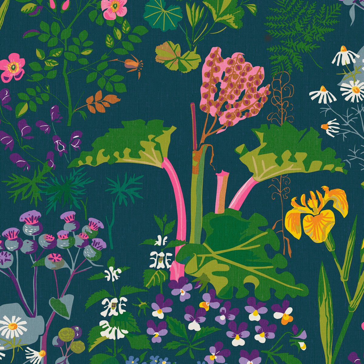 Schumacher: Rabarber 1791 Charcoal Multi