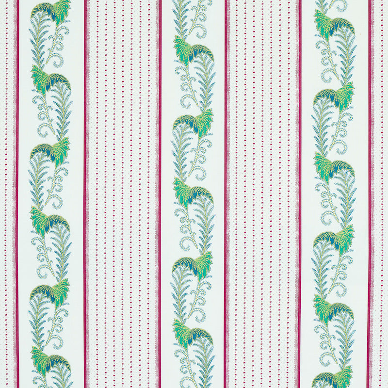 Schumacher: Alexsy Stripe 179382 Plum