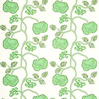 Schumacher: Queen Fruit Chintz 179540 Jade