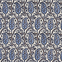 Schumacher: Daria Paisley 179961 Indigo