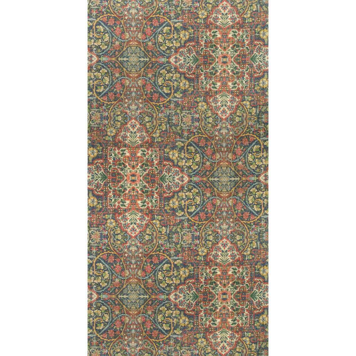 LEE JOFA BROMLEY PRINT MULTI - Designer Fabrics USA