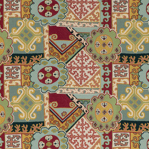 Lee Jofa: Batangas Print 2020193.954.0 Red/Multi