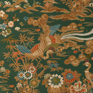Lee Jofa: Sakura Print 2023139.3.0 Green