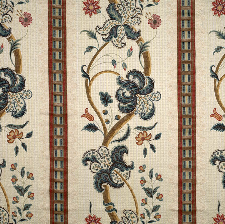 Scalamandre: Clarendon Rigato CL 0003 26541 Blue