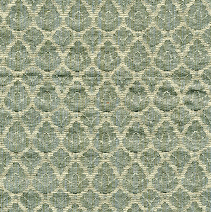 Scalamandre: Rondo CL 0011 26714 Aquamarine & Ivory