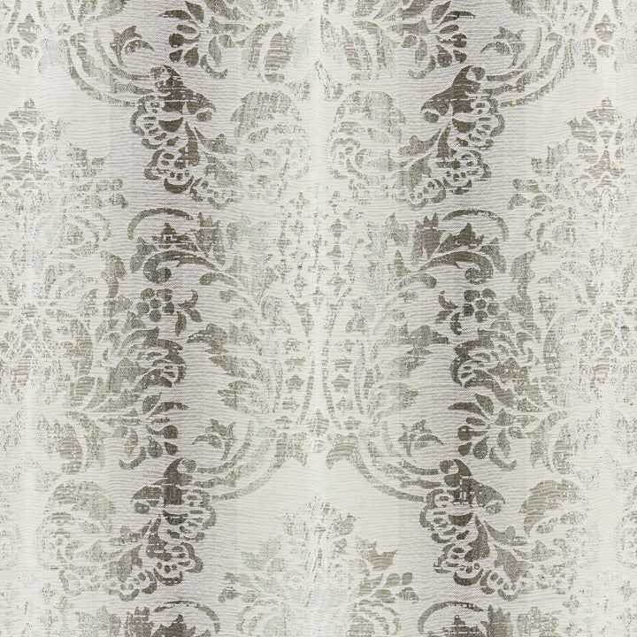 Scalamandre: Sorrento Linen Damask SC 0003 27093 Zinc