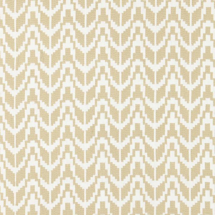 Scalamandre: Chevron Embroidery SC 0001 27103 Straw