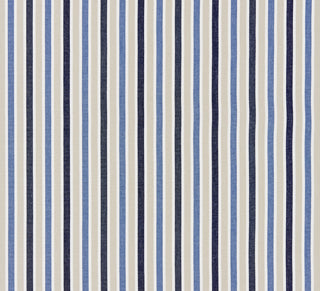 Scalamandre: Leeds Cotton Stripe SC 0004 27114 Indigo