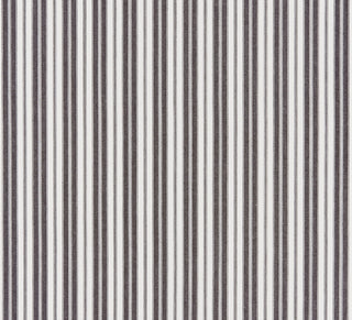 Scalamandre: Devon Ticking Stripe SC 0005 27115 Charcoal