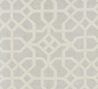 Scalamandre: Linen Lattice 27149-003 Nickel, Greige