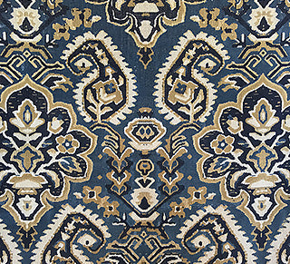 Scalamandre: Oushack Linen Velvet SC 0002 27171 Indigo