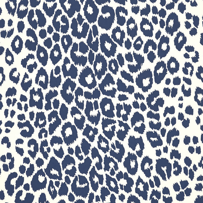 Schumacher: Iconic Leopard WP 5007010 Ink