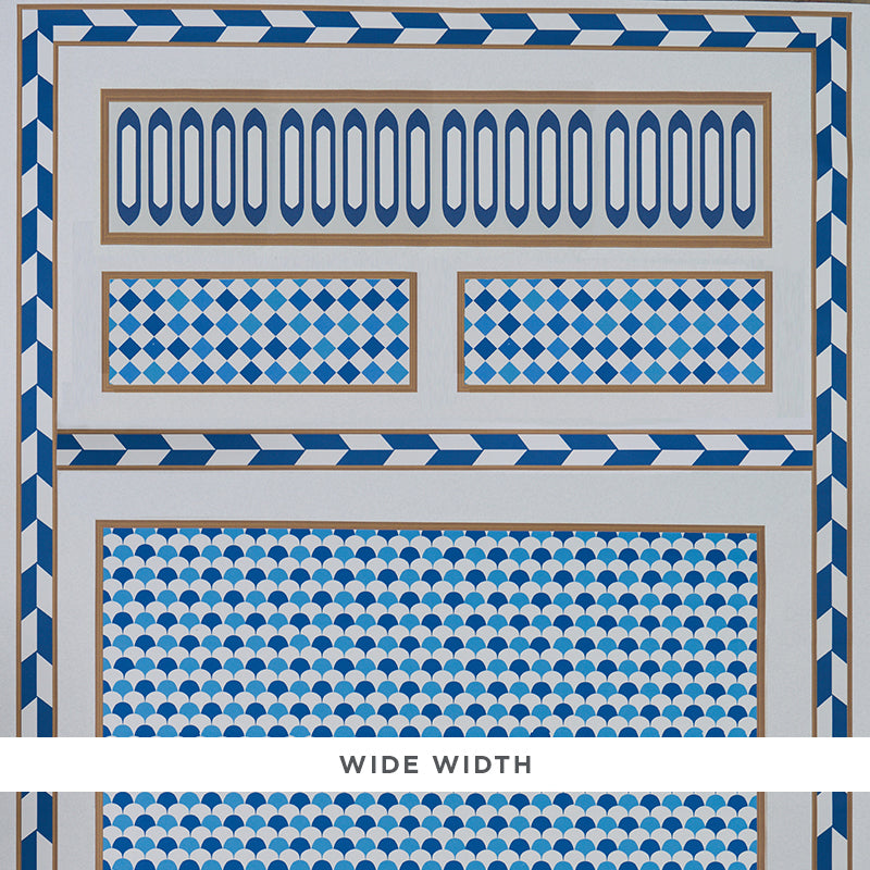 Schumacher: Robinchon WP Panel A 5007101 Blue