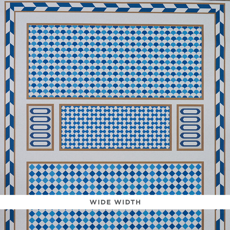 Schumacher: Robinchon WP Panel B 5007111 Blue