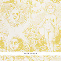 Schumacher: Modern Toile WP 5010422 Yellow
