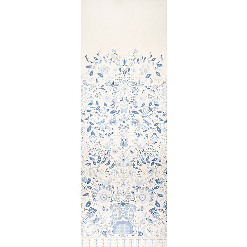Schumacher: Orla Panel WP 5012151 Blue
