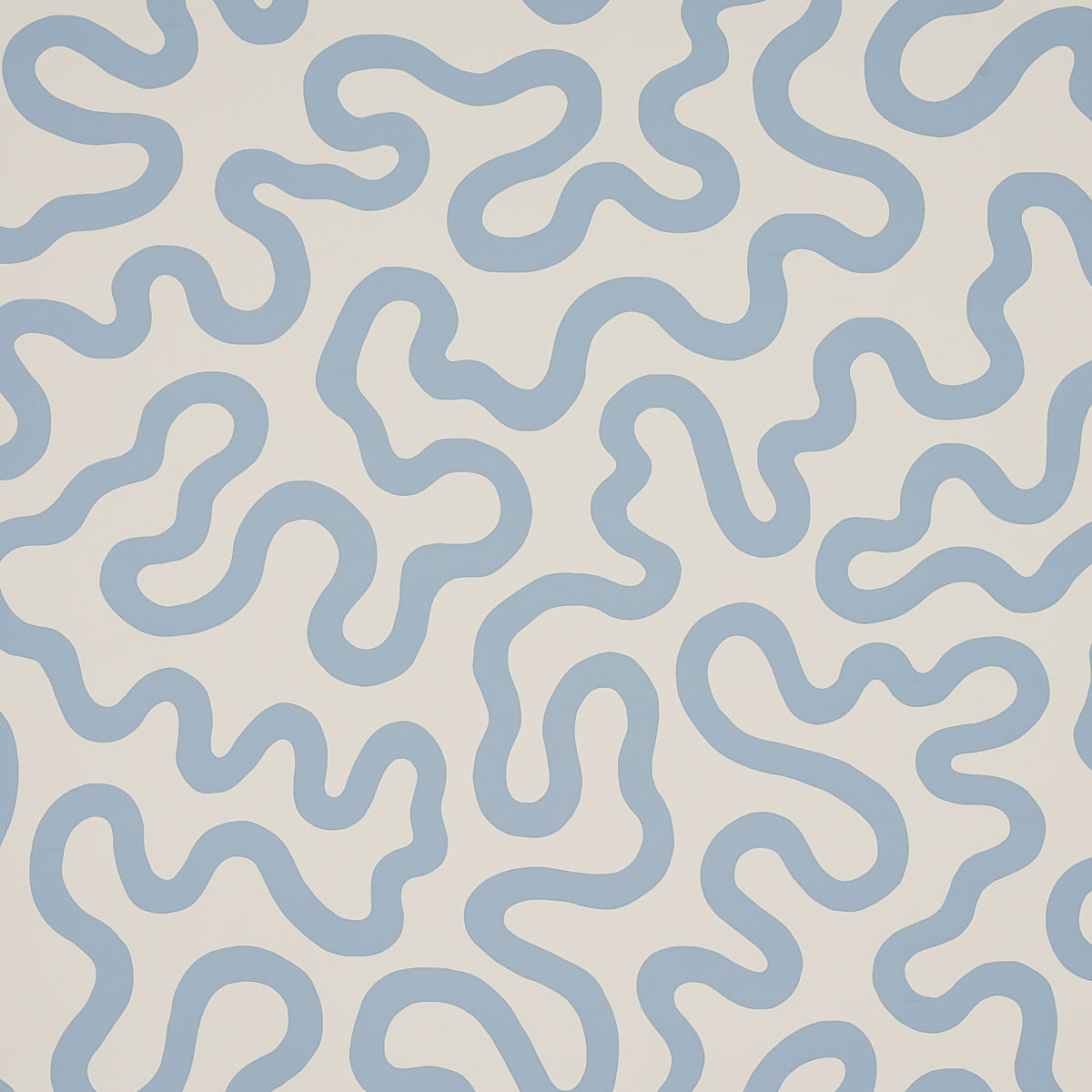 Schumacher: Riley WP 5012931 Sky on Ivory