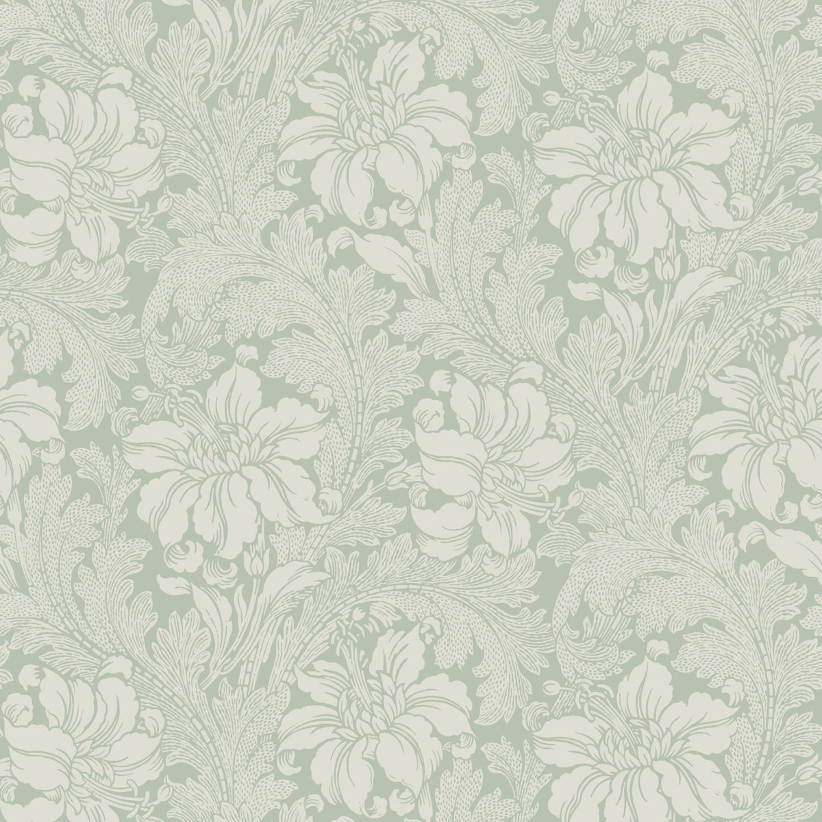 Schumacher: Acanthus Garden 5350 Sage