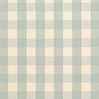 Schumacher: Camden Cotton Check 63037 Aqua