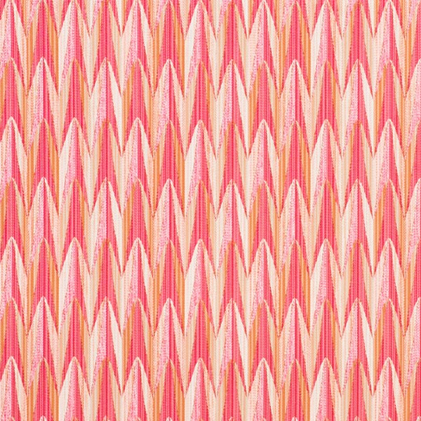 Schumacher: Verdant Indoor/Outdoor 75911 Pink & Orange