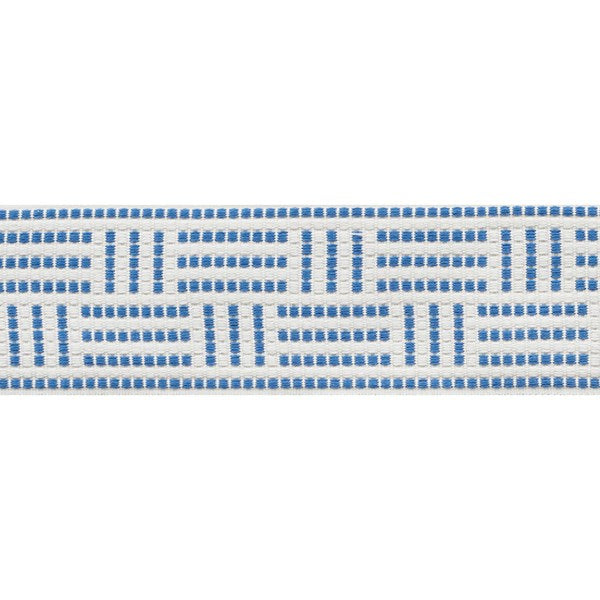 Schumacher: Brickell Tape Indoor/Outdoor 75960 Blue