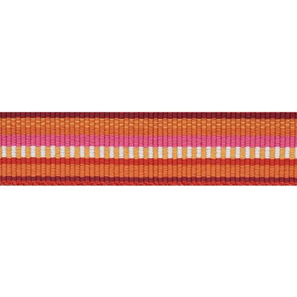 Schumacher: Primavera Tape Narrow Indoor/Outdoor 75983 Berry