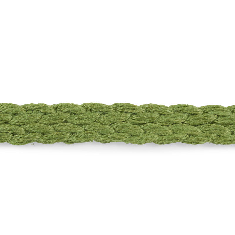 Schumacher: Braided Linen Tape Narrow 76271 Leaf