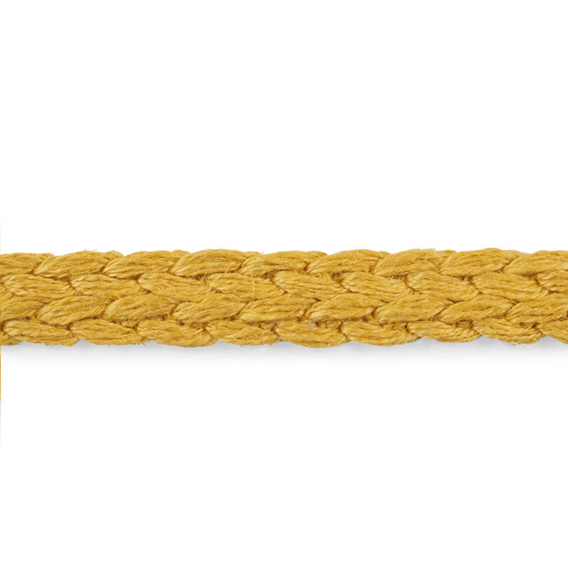 Schumacher: Braided Linen Tape Narrow 76273 Gold