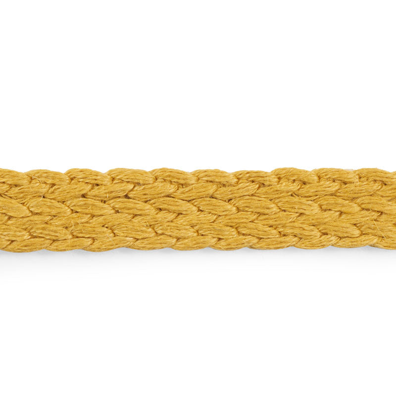 Schumacher: Braided Linen Tape 76283 Gold