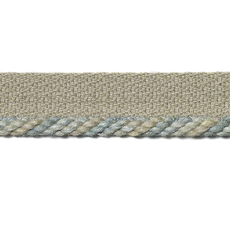 Highland Court: Sherman Oaks Trimmings 3/4" Cord W/Lip Aqua 78090H-19