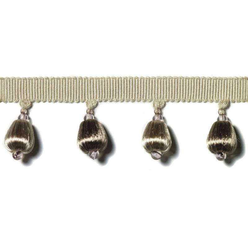 Highland Court: Sherman Oaks Trimmings 1 1/2" Fringe Beaded Mineral 78092H-433