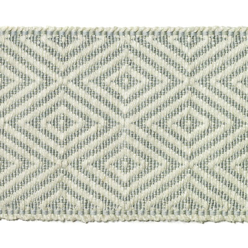 Highland Court: Sherman Oaks Trimmings 2 3/4" Tape Jacquard 78093H-19 Aqua