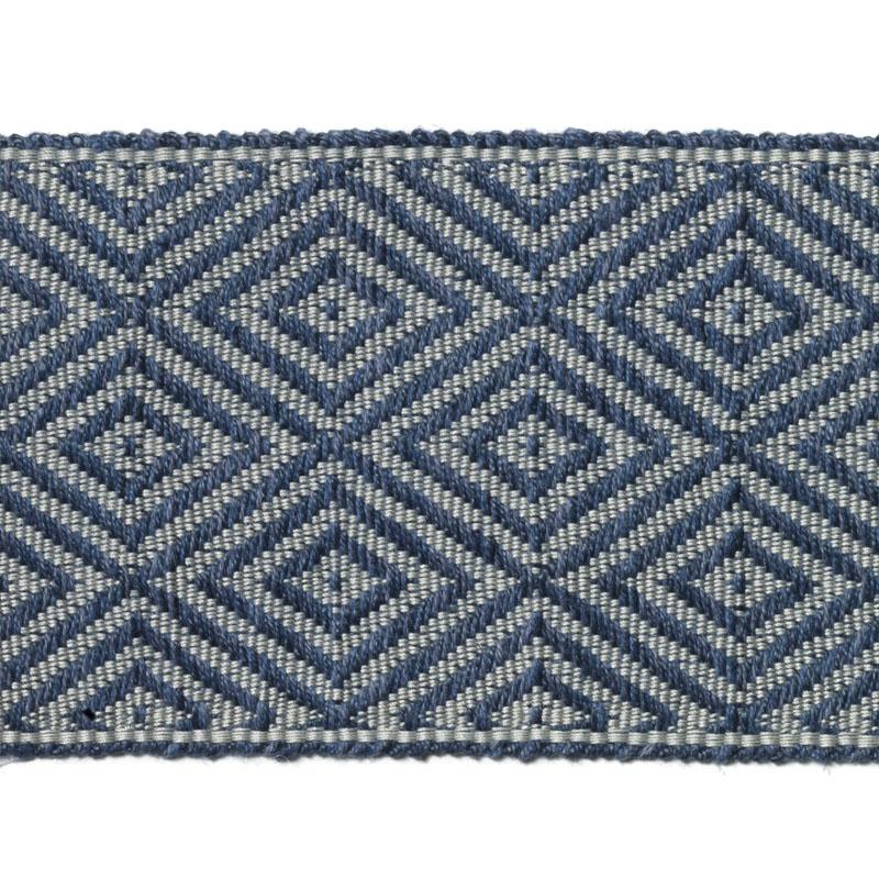 Highland Court: Sherman Oaks Trimmings 2 3/4" Tape Jacquard Lapis 78093H-563