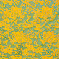Schumacher: Ruan Dragon Damask 78102 Gold