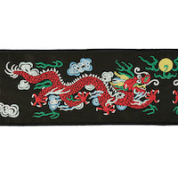 Schumacher: Lili Dragon Tape 78170 Black