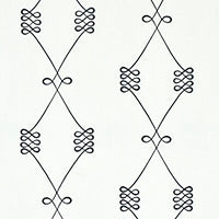 Schumacher: Nicolette Embroidery 78200 Ivory